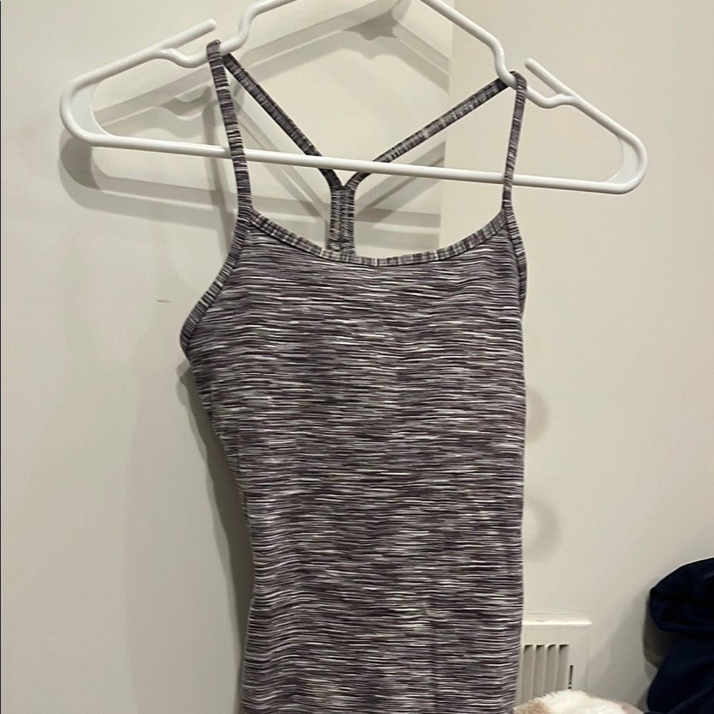 Lululemon Gray Strappy Women's Top